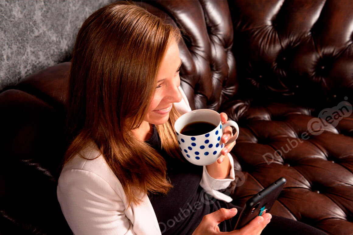 Как вывести пятно от кофе с дивана – Double Clean