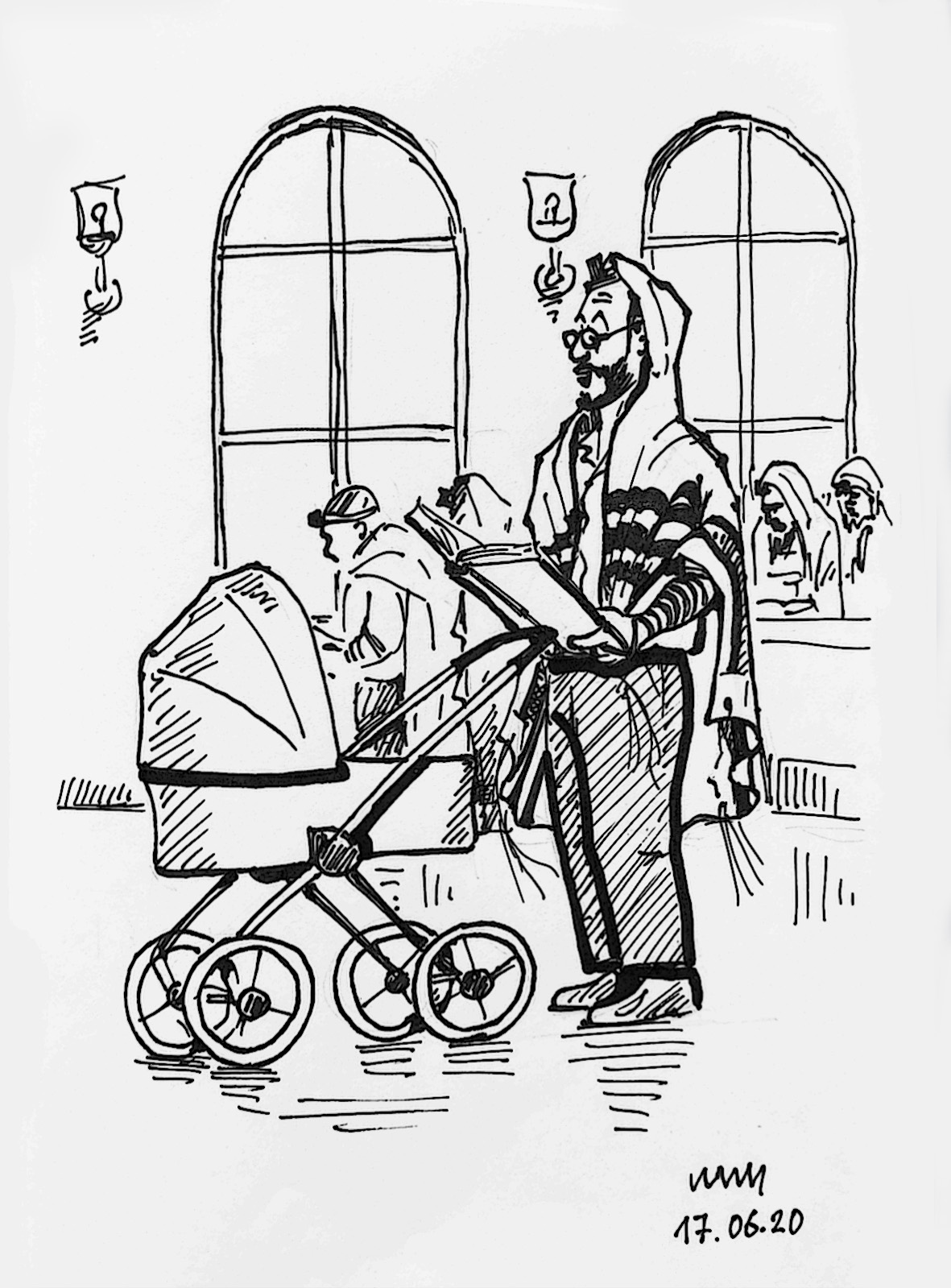 Выполнение заповедей без оправданий - иллюстрация художника Йосифа Лихтарева