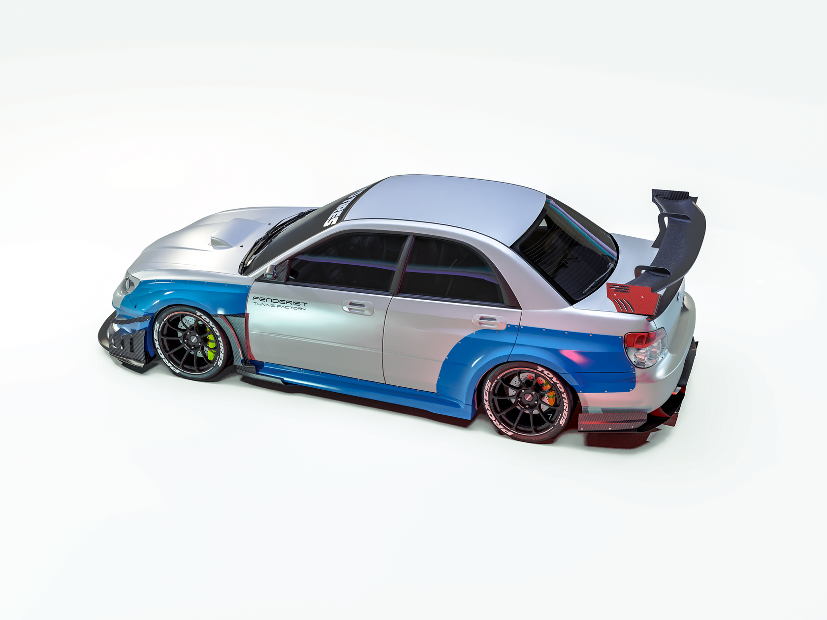 スバルWRX STI GDB GDA 2006 Subaru Impreza WRX STI GDB Hawkeye (The Netherlands