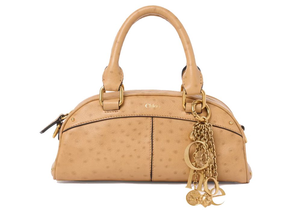 Сумка для боулинга Chloe Страус