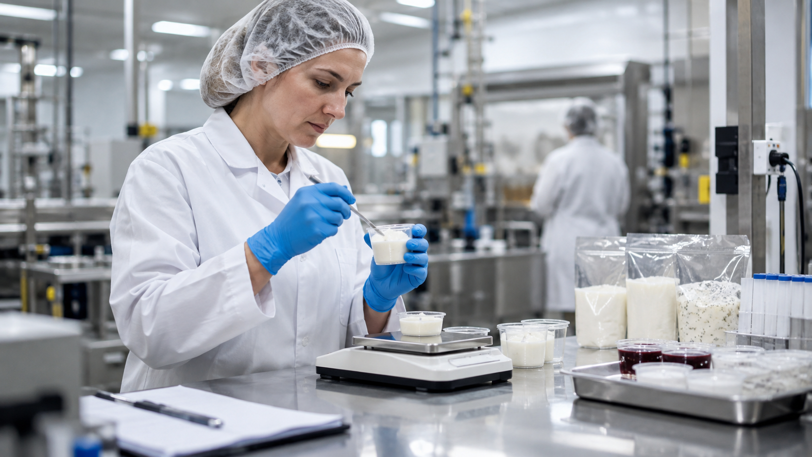 Контроль уровня лактатов в готовой продукции на пищевом производстве.