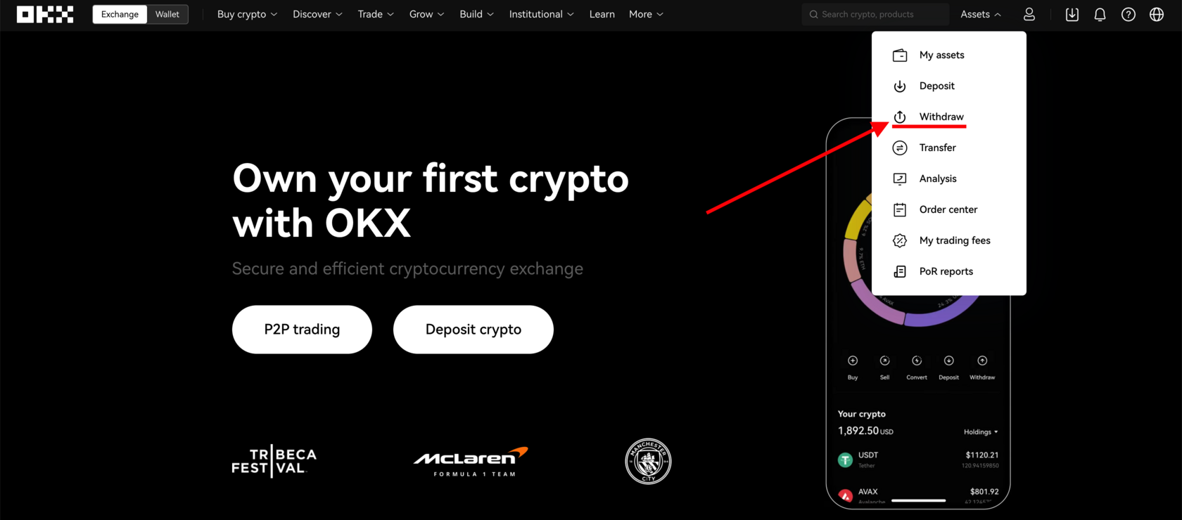 How to transfer cryptocurrency from Binance to OKX