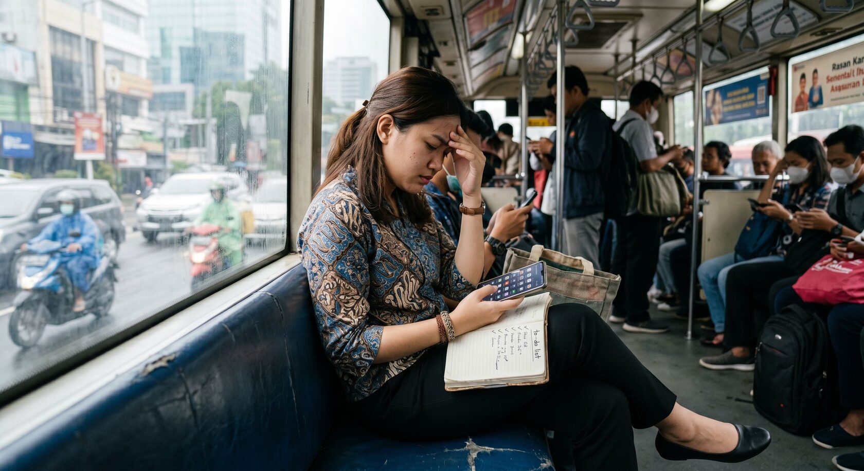 Rutinitas harian dan emosi yang memengaruhi fokus orang Indonesia