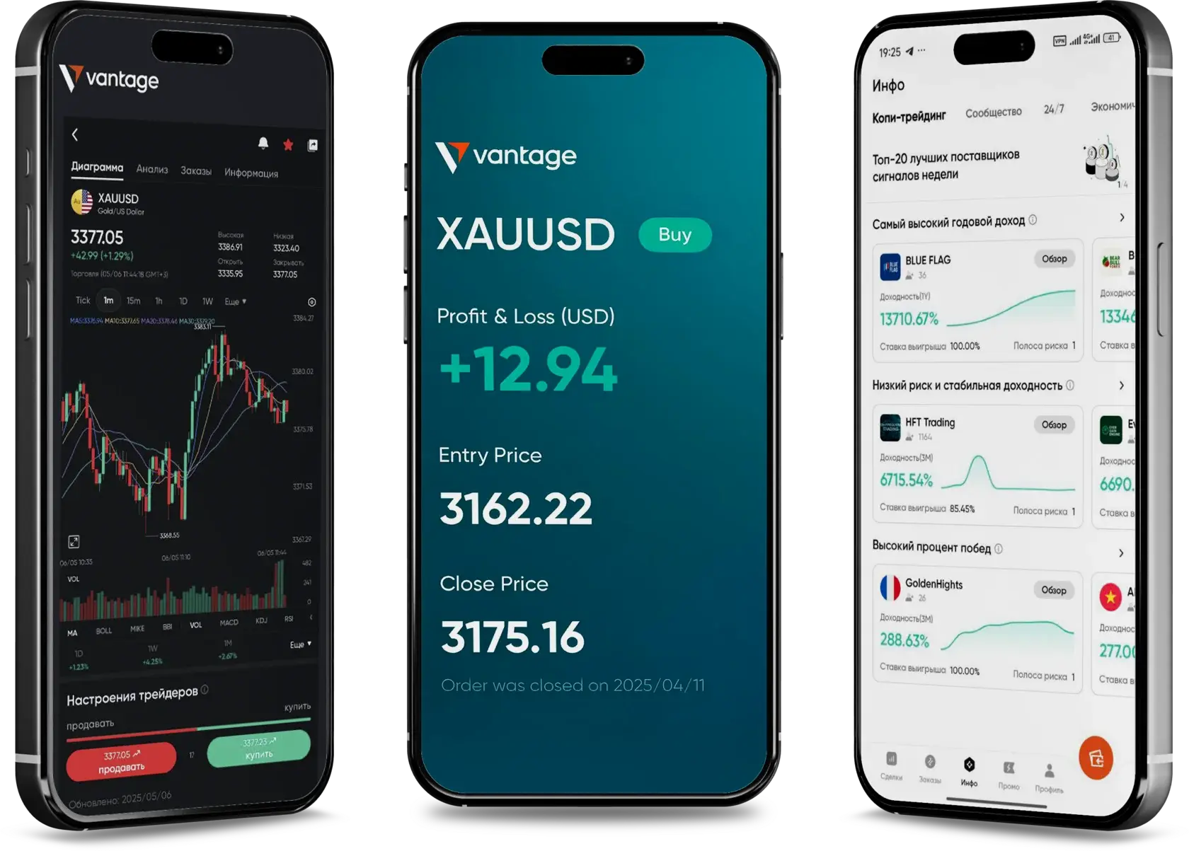 Приложение Vantage