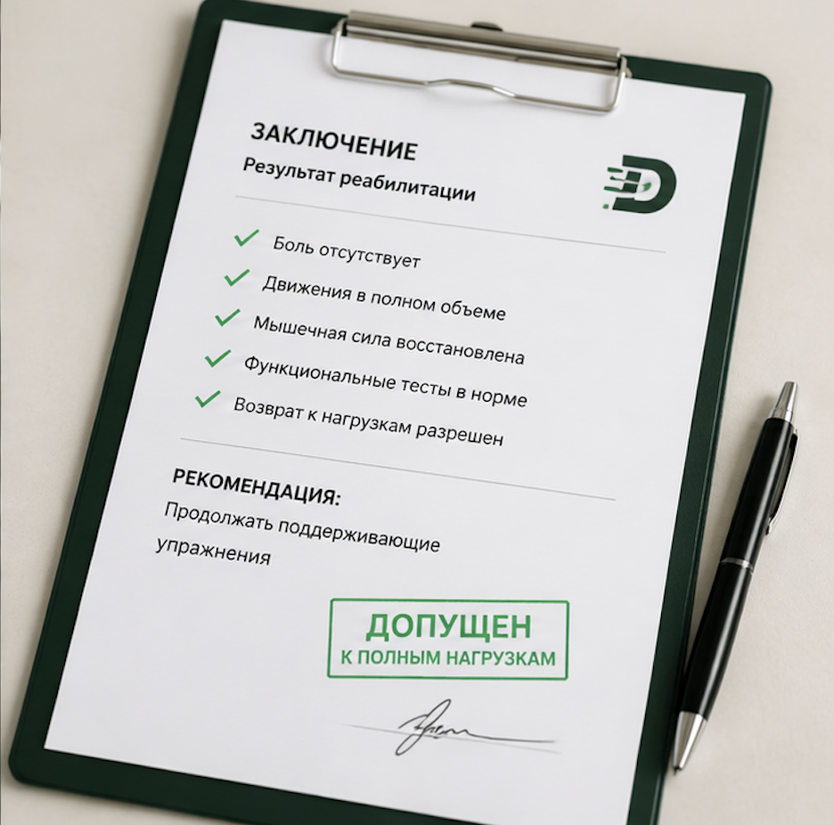 Заключительный осмотр