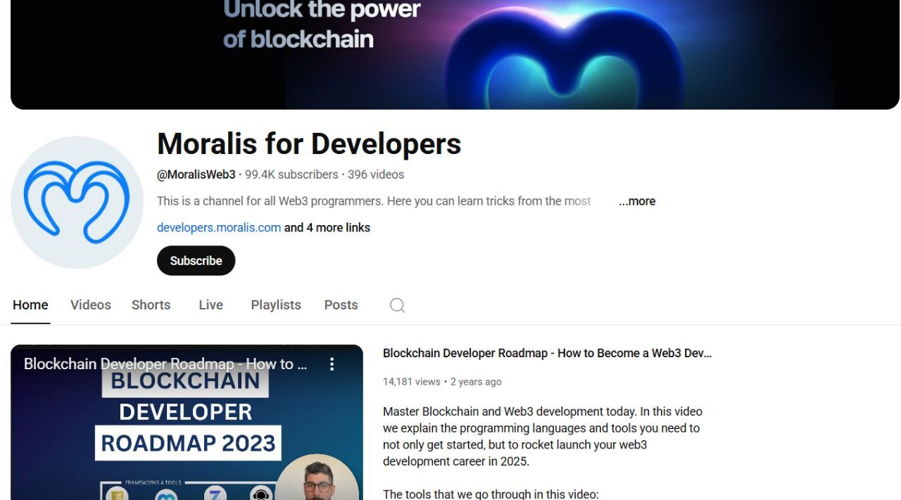 Moralis for Developers — API-First Project Sprints