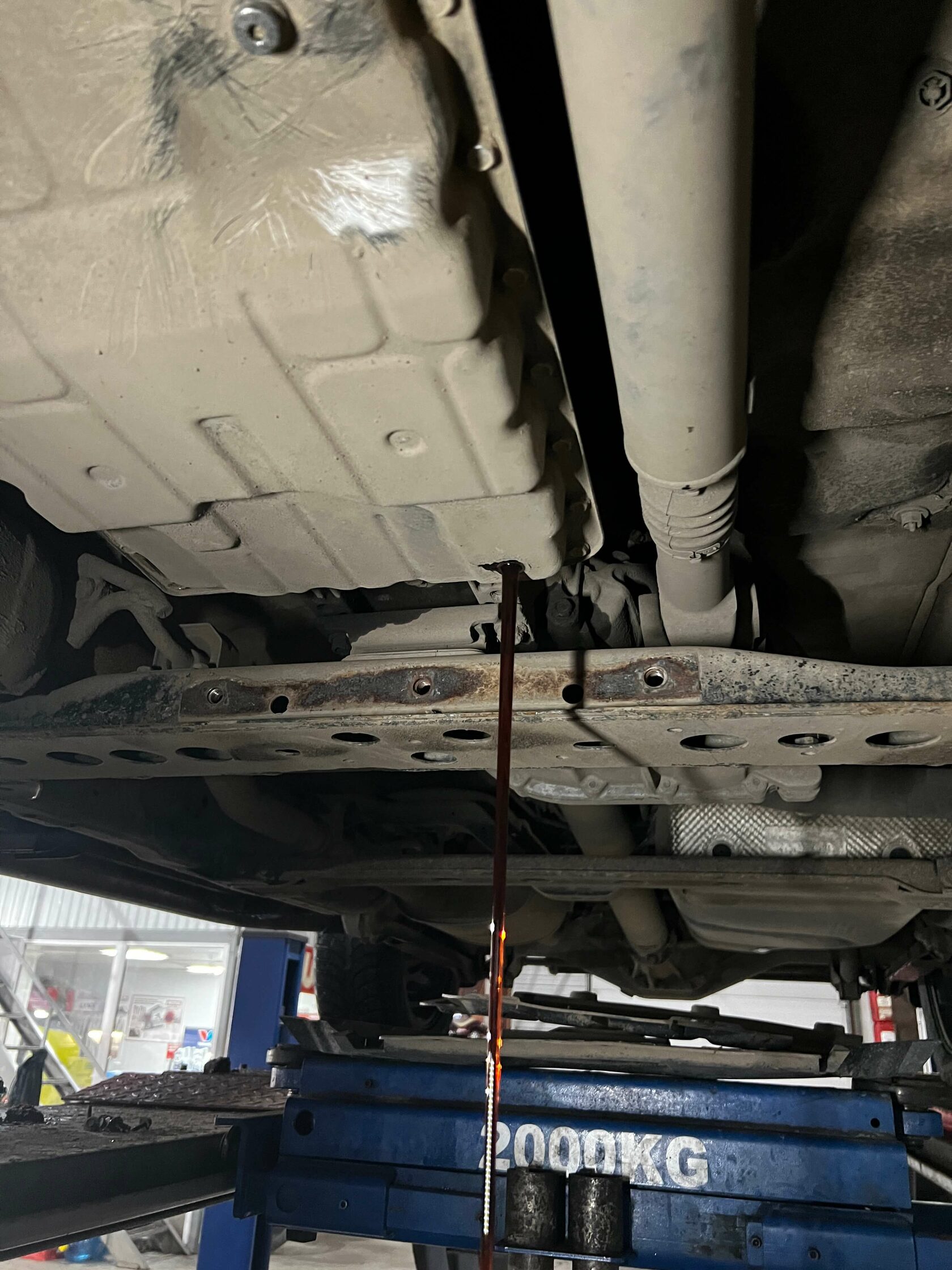 Слив масла из поддона АКПП Mercedes