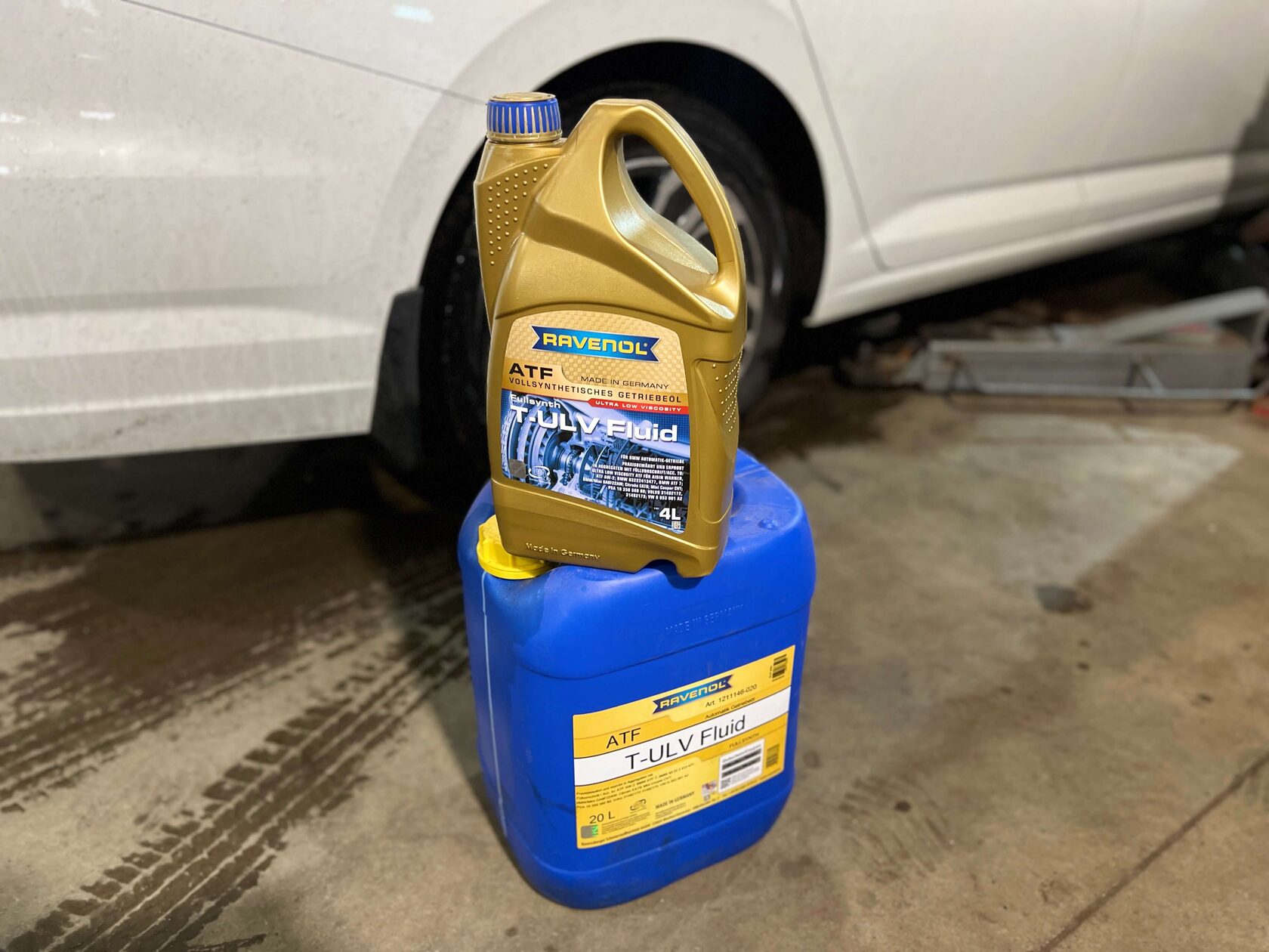 Масло Ravenol T-ULV для АКПП VW