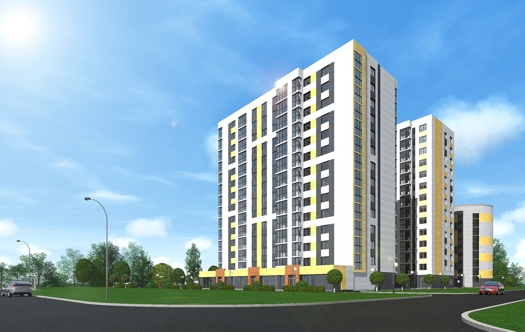 ЖК \"Гарант\" в г.Анапа, Супсехское шоссе, 35. Проектная фирма \"Арх-идея\"