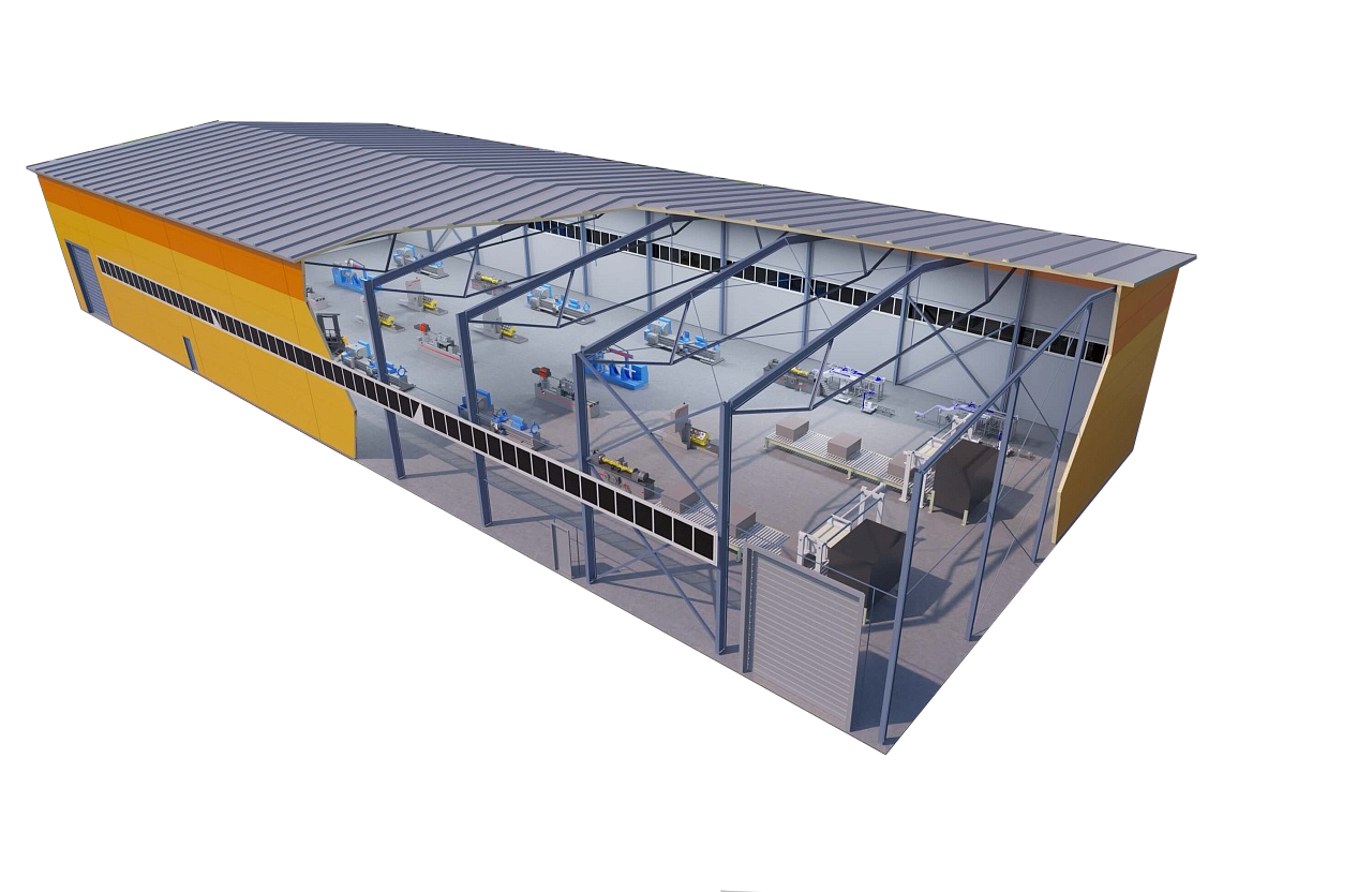 Здания и сооружения для производства