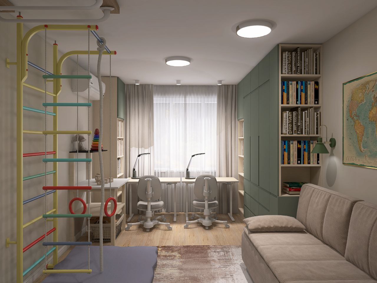 Визуализация интерьера