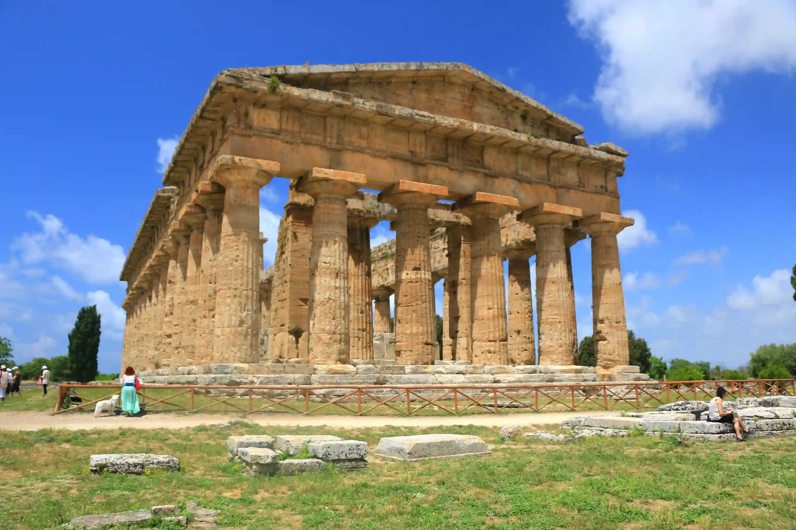 Величественный Храм Нептуна в Пестуме