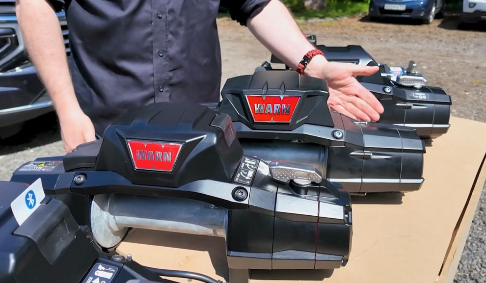 Автомобильные лебедки WARN. Классика 9.5XP, новые ZEON и VR EVO. В чём отличия и куда ставить? (видео)