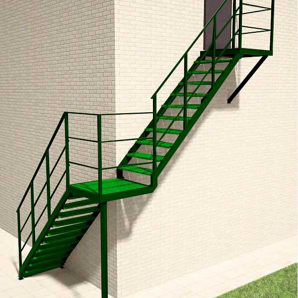 лестница железная