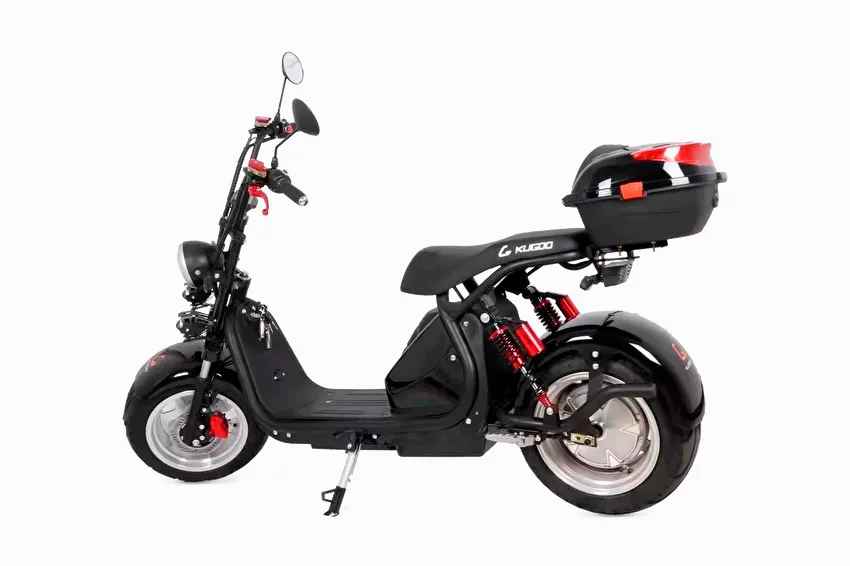 электросамокат с амортизаторами 