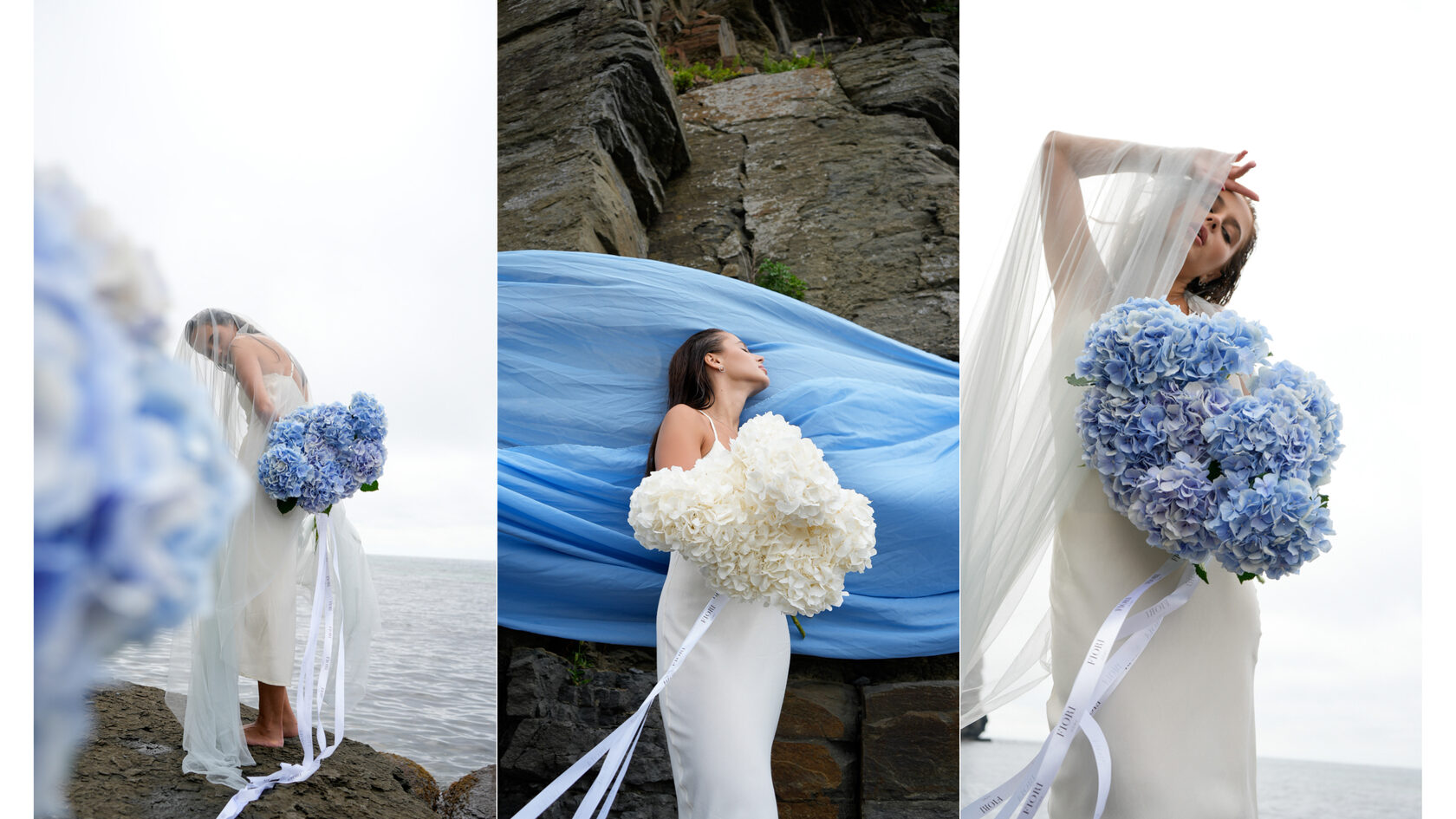 букет из гортензии