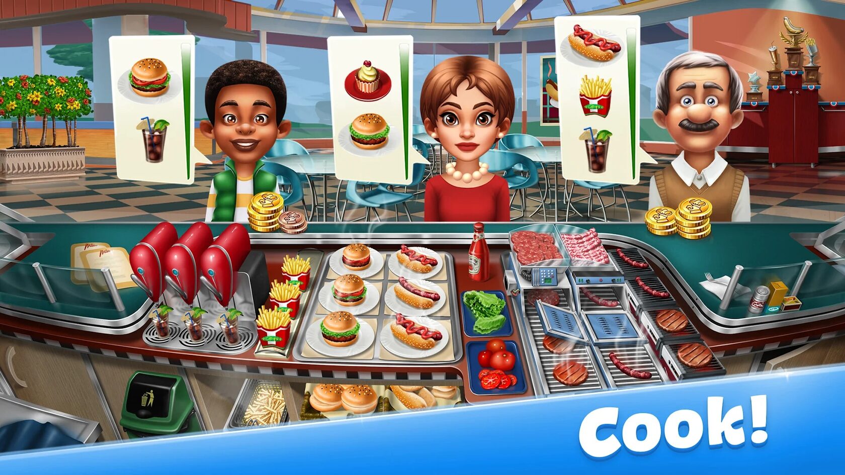Game preview for Cooking Fever