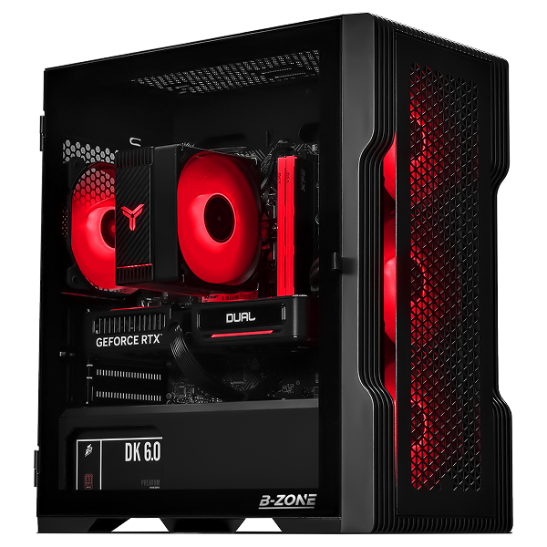 Игровой ПК RYZEN 5 7500F RTX 5060 чёрный