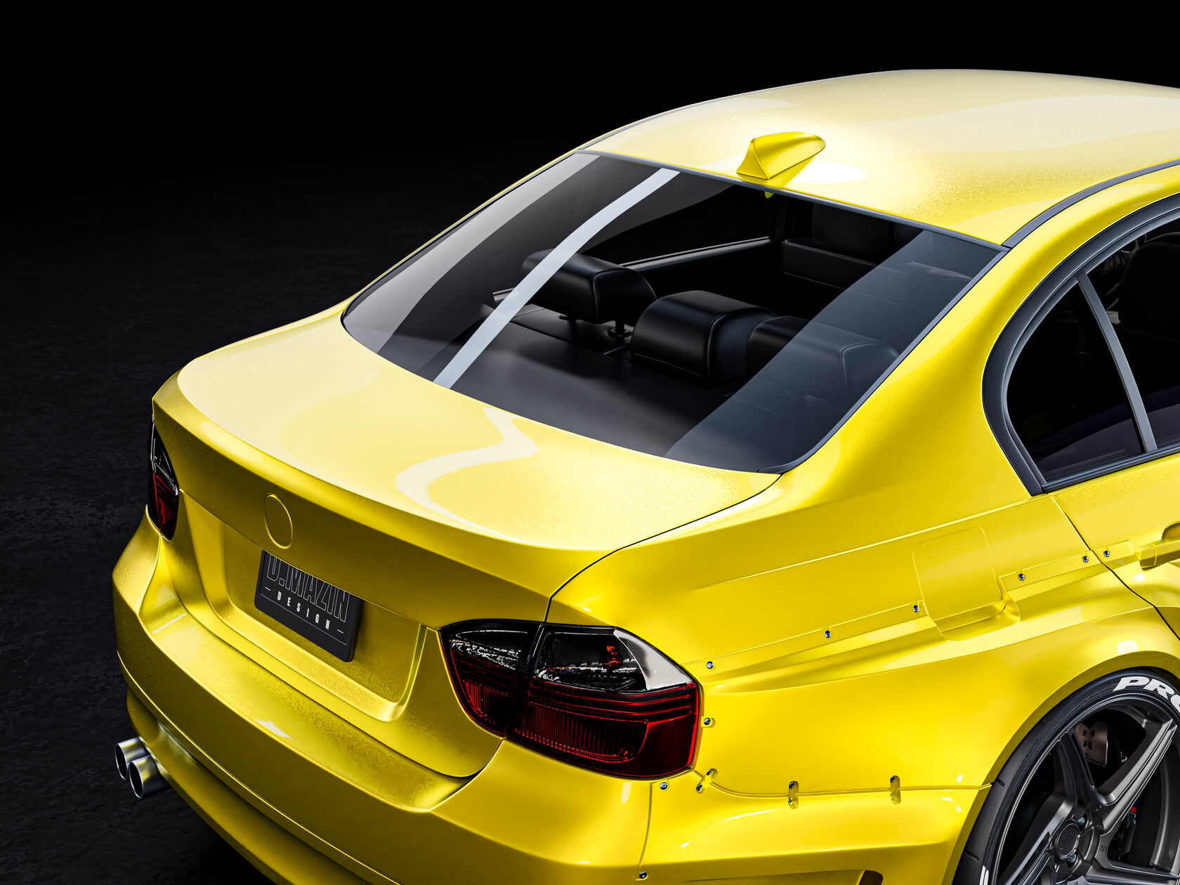 FENDERIST SPEC S fender flares set / widebody kit BMW E90 20062010