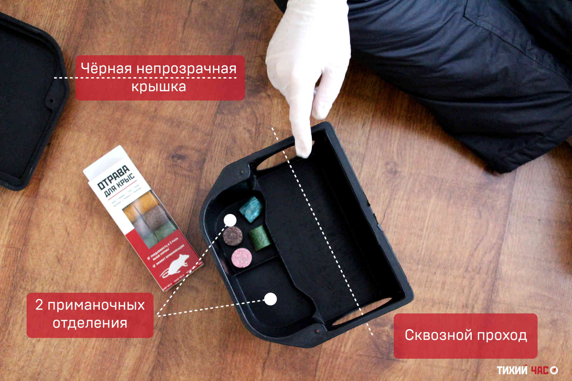 приманочный контейнер инфографика