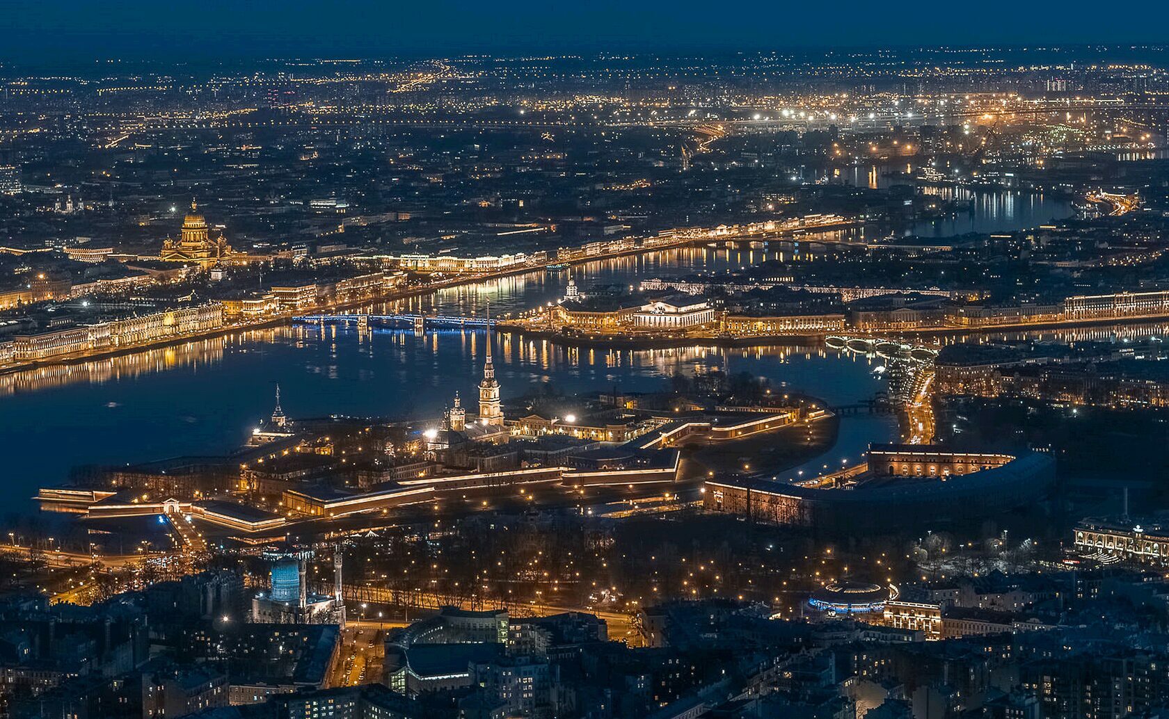 Санкт Петербург Вид Сверху Фото