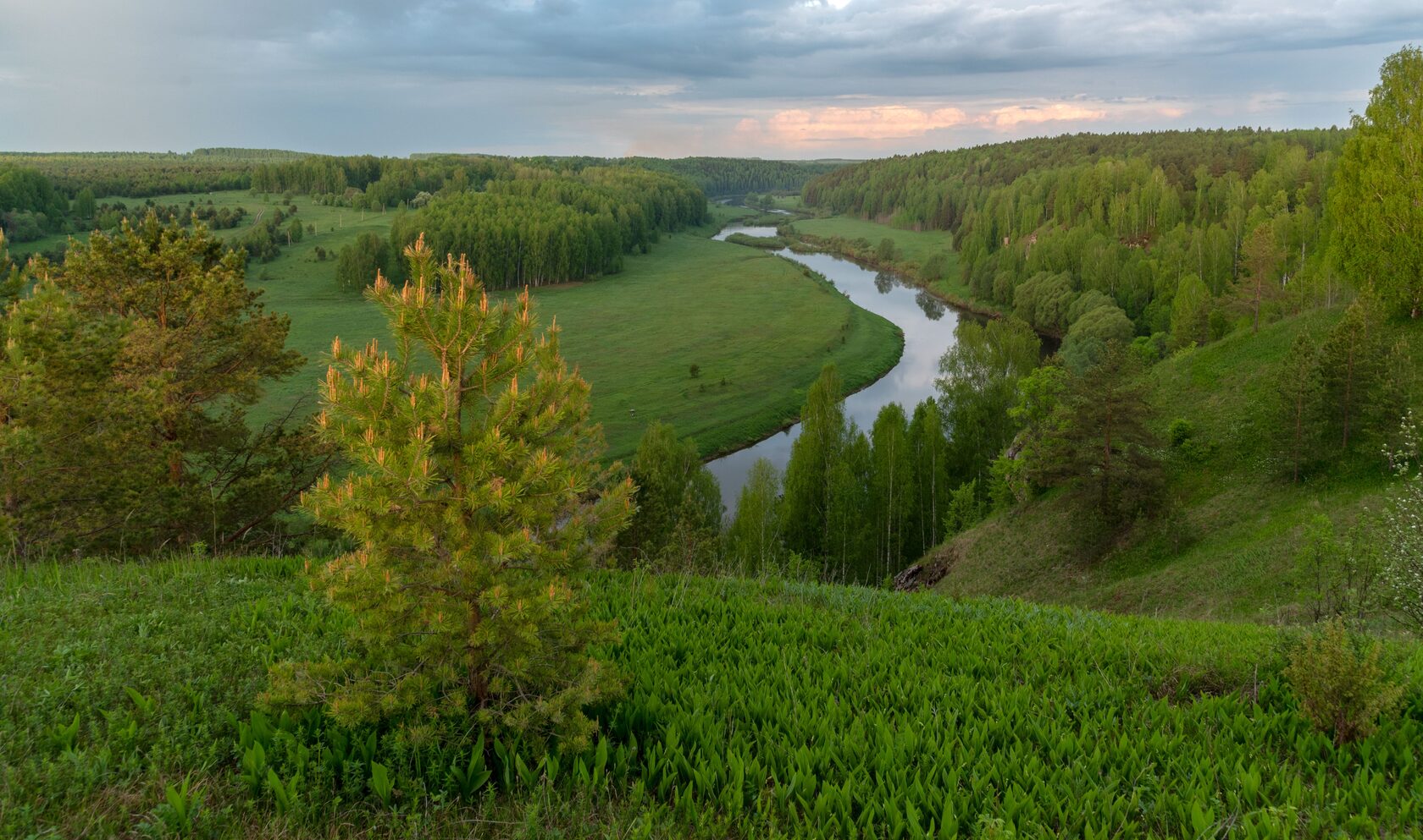 Река Немда Новоторъяльский район