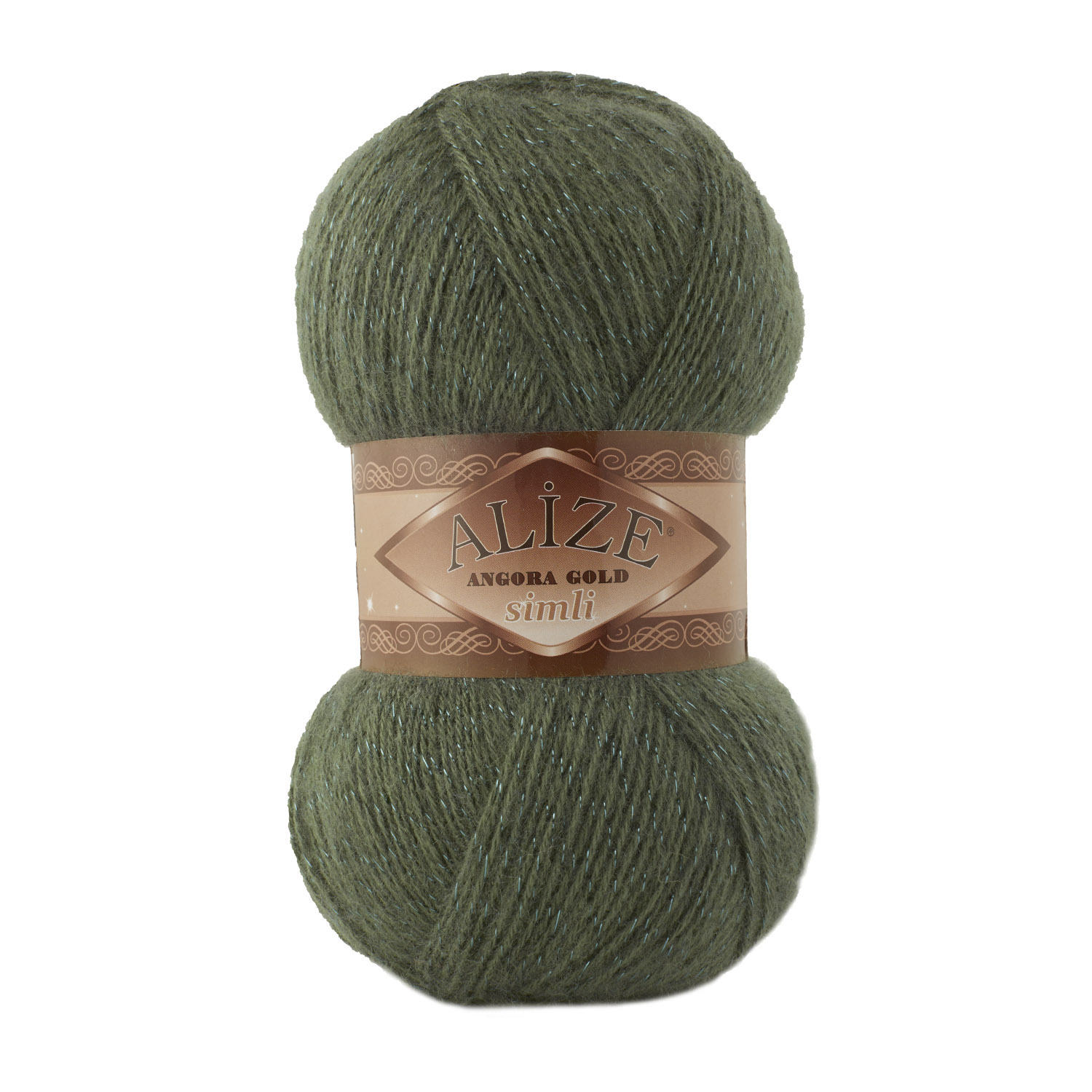 Пряжа Alize Angora Gold Simli (Ализе Ангора Голд Симли)