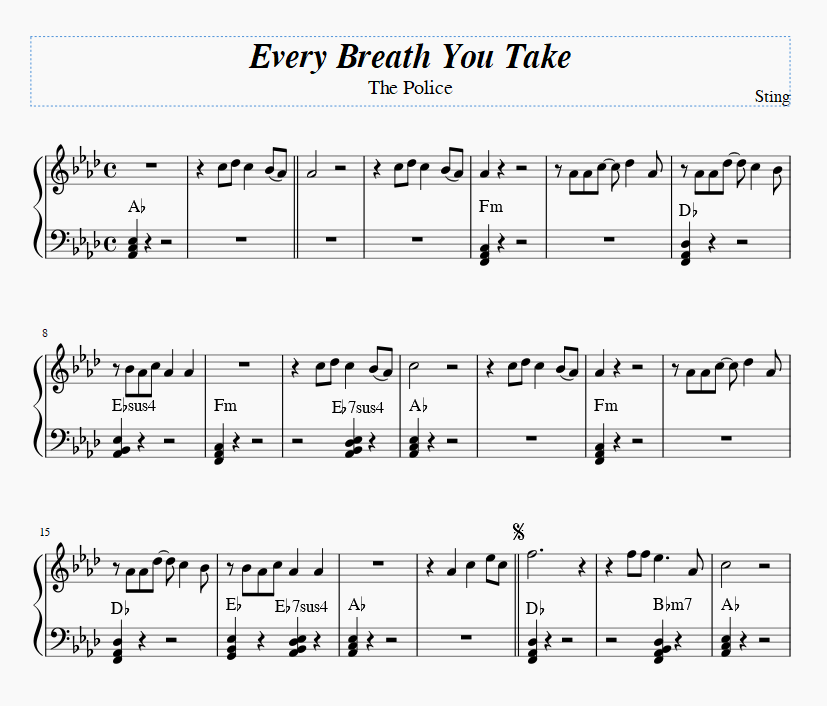 Every Breath You Take