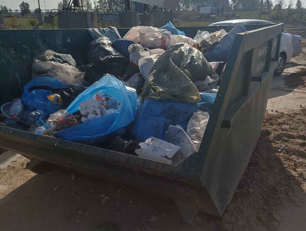 Контейнер для вывоза ТБО в Москве