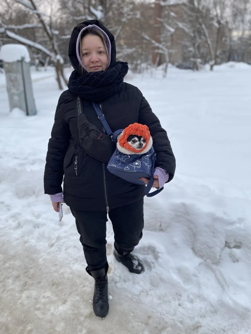 Шкиотова Светлана Сергеевна с собакой