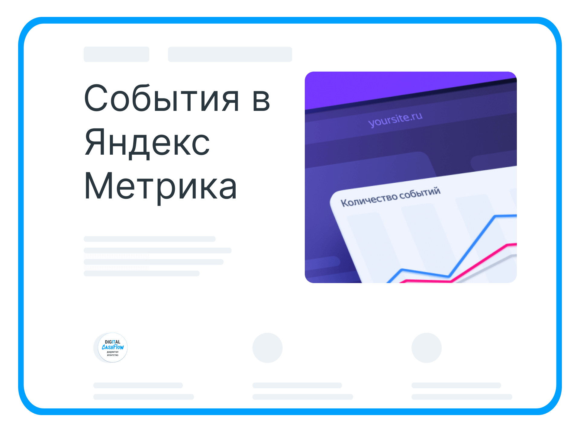 События и параметры в Яндекс Метрика