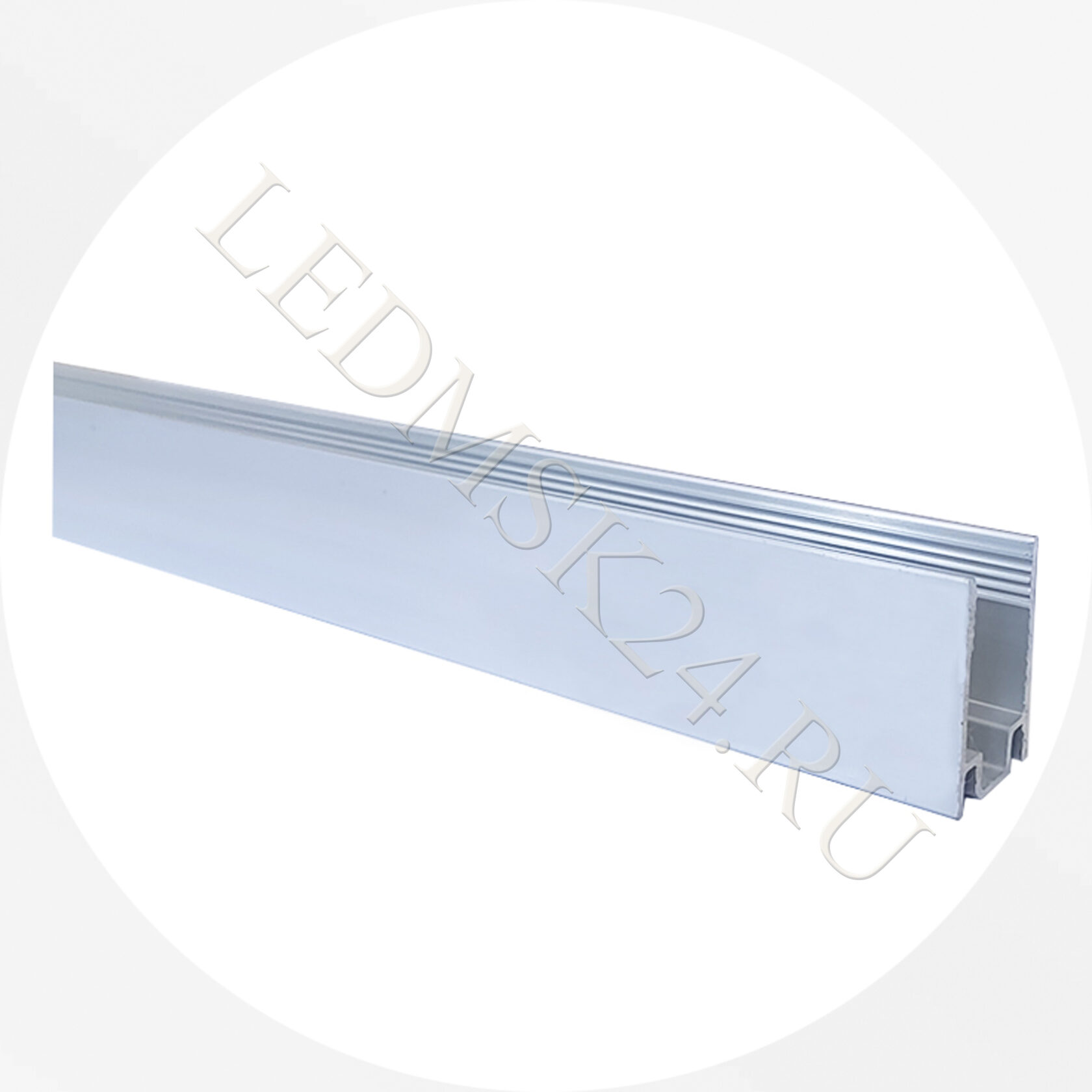 Профиль алюминиевый для неона 8х16