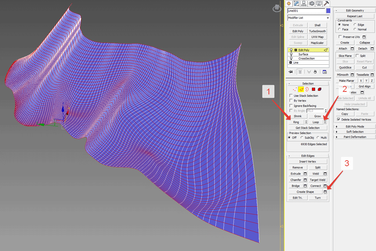 3ds max карта высот