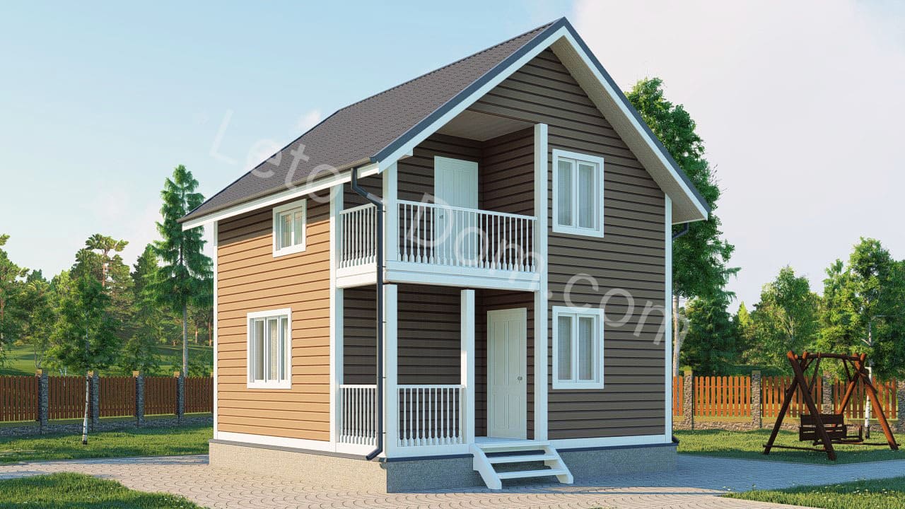 дом из бруса