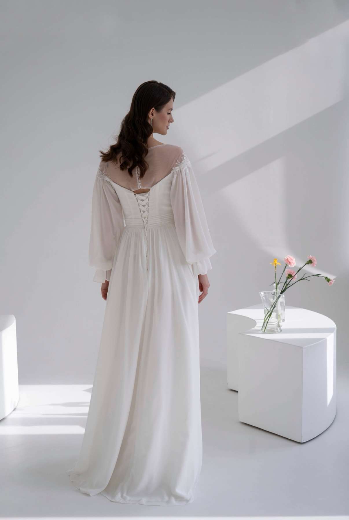 Свадебное платье легкое воздушное Батайск прокат