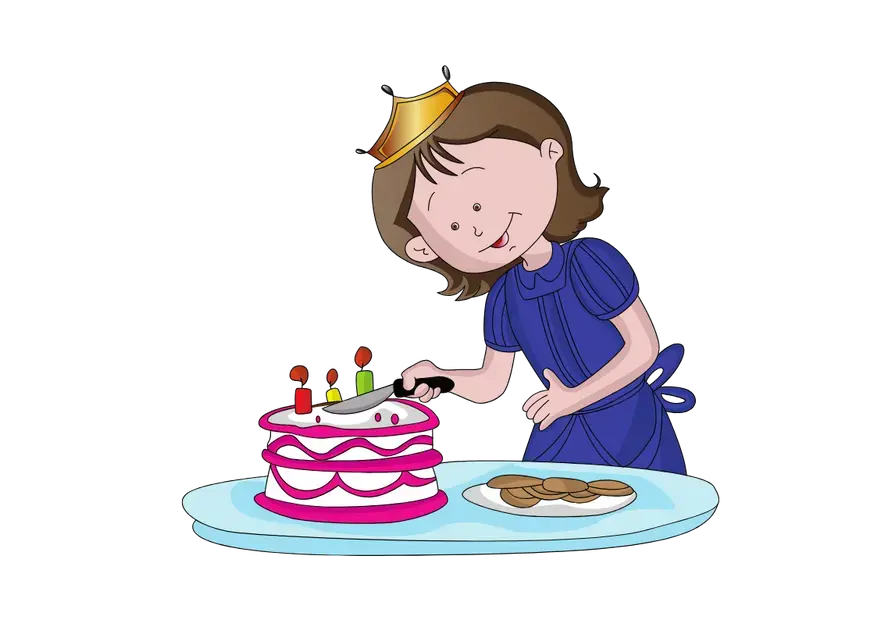 cut the birthday cake