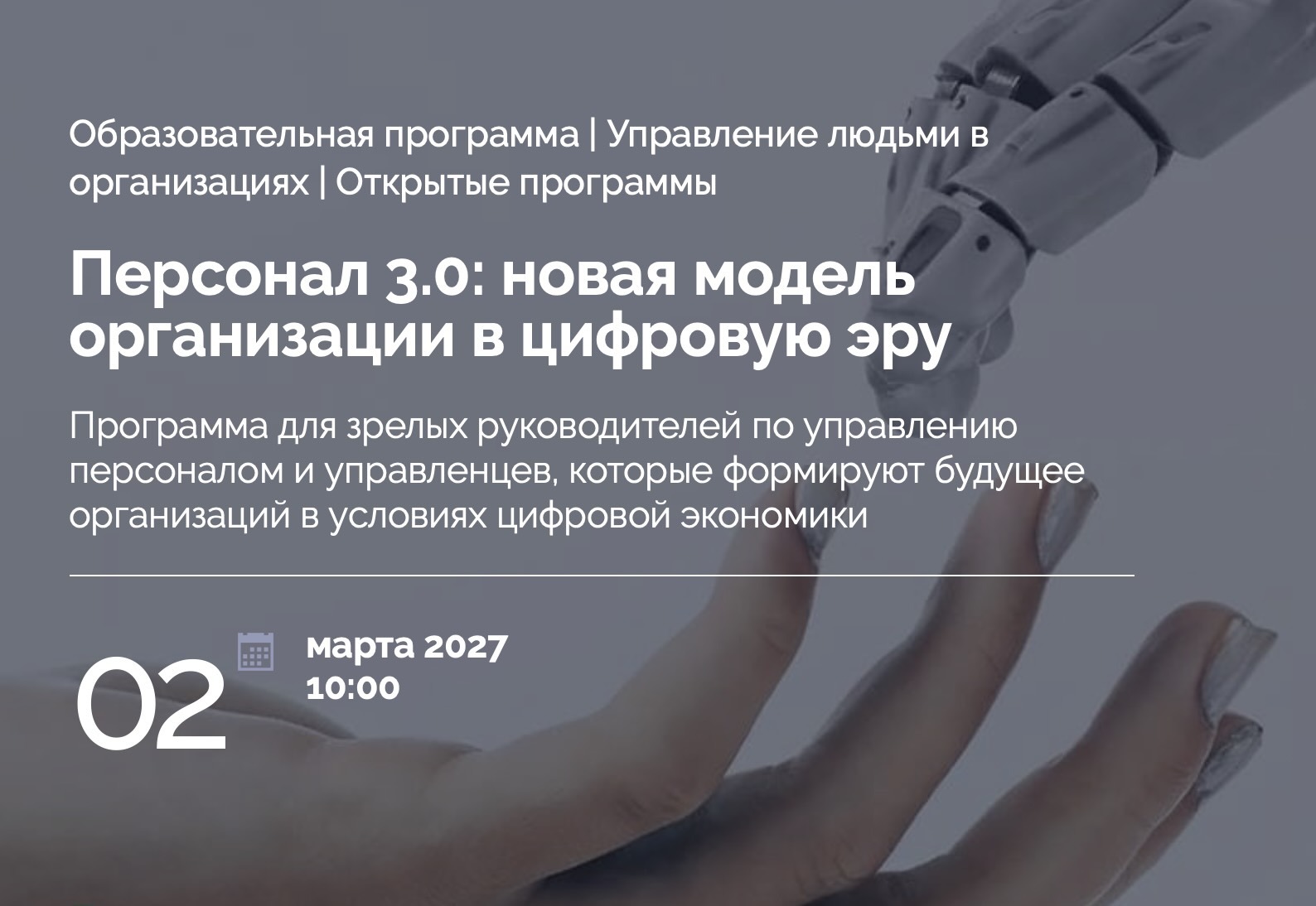 как партнёр для бизнеса — программа Школы управления СКОЛКОВО