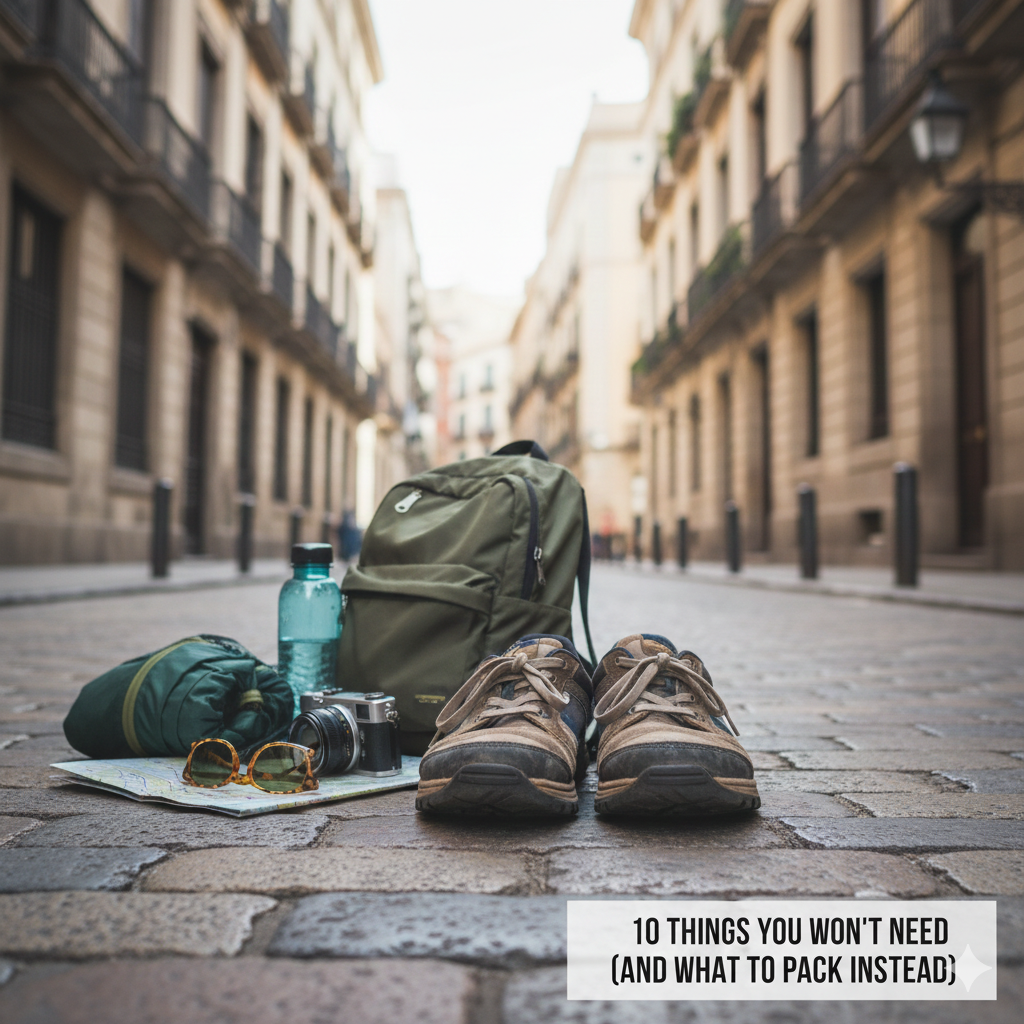 10 things you won’t need (and what to pack instead) to Barcelona