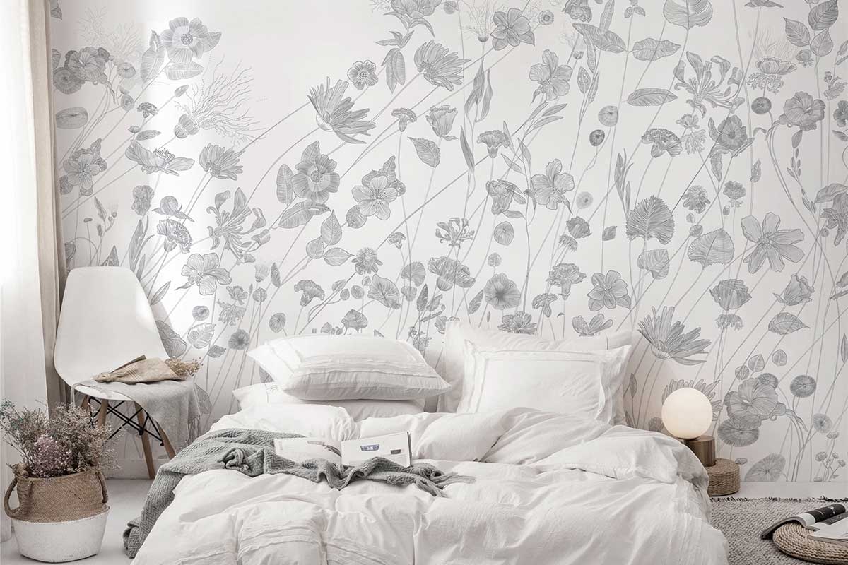 Фотообои цветы на стену Луг | Купить в интернет-магазине Dress-wall