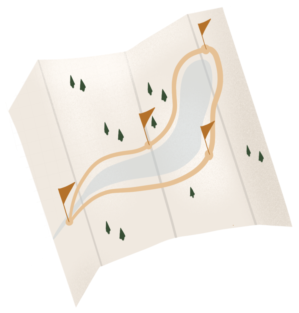 Один из новых ключевых мониторинговых участков: район озера Ладохинское