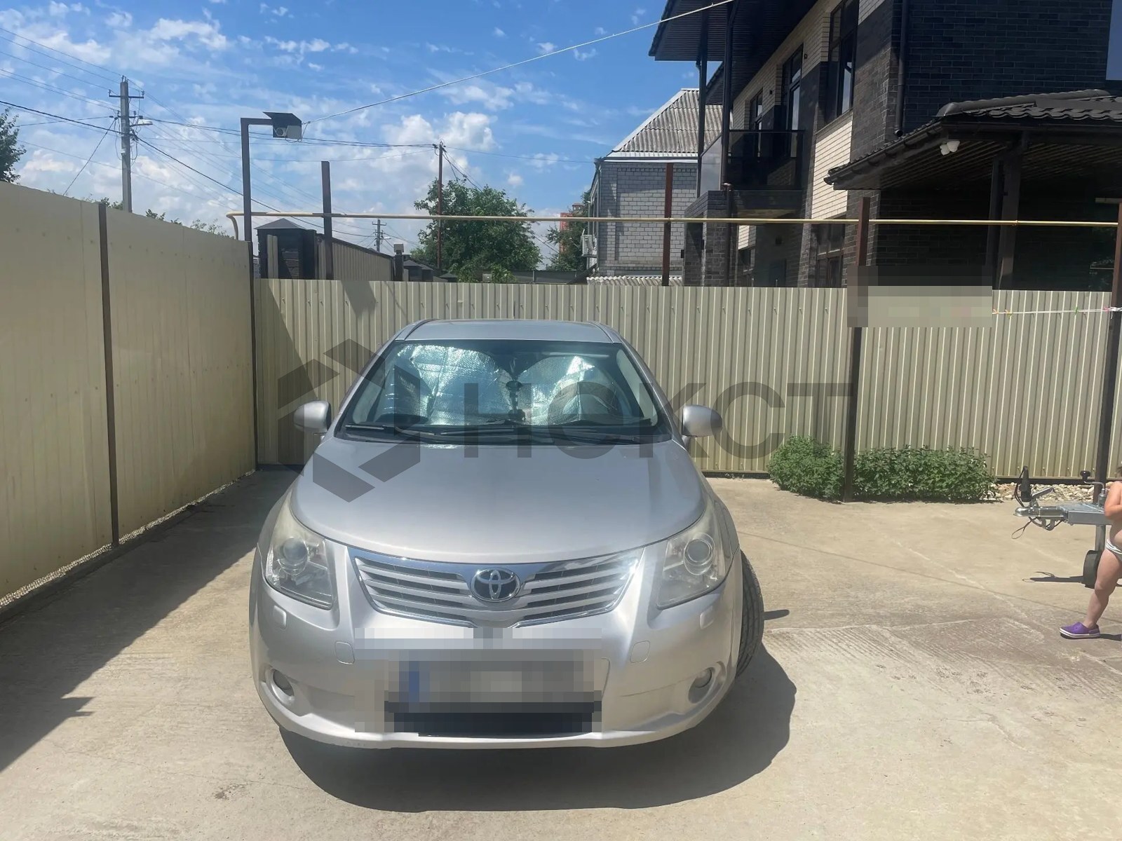 Оформление ЭПТС Toyota Avensis из Латвии