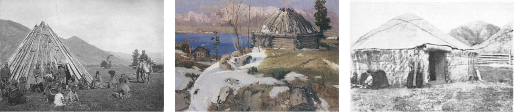 Typology of traditional dwelling of Altai peoples. Analysis