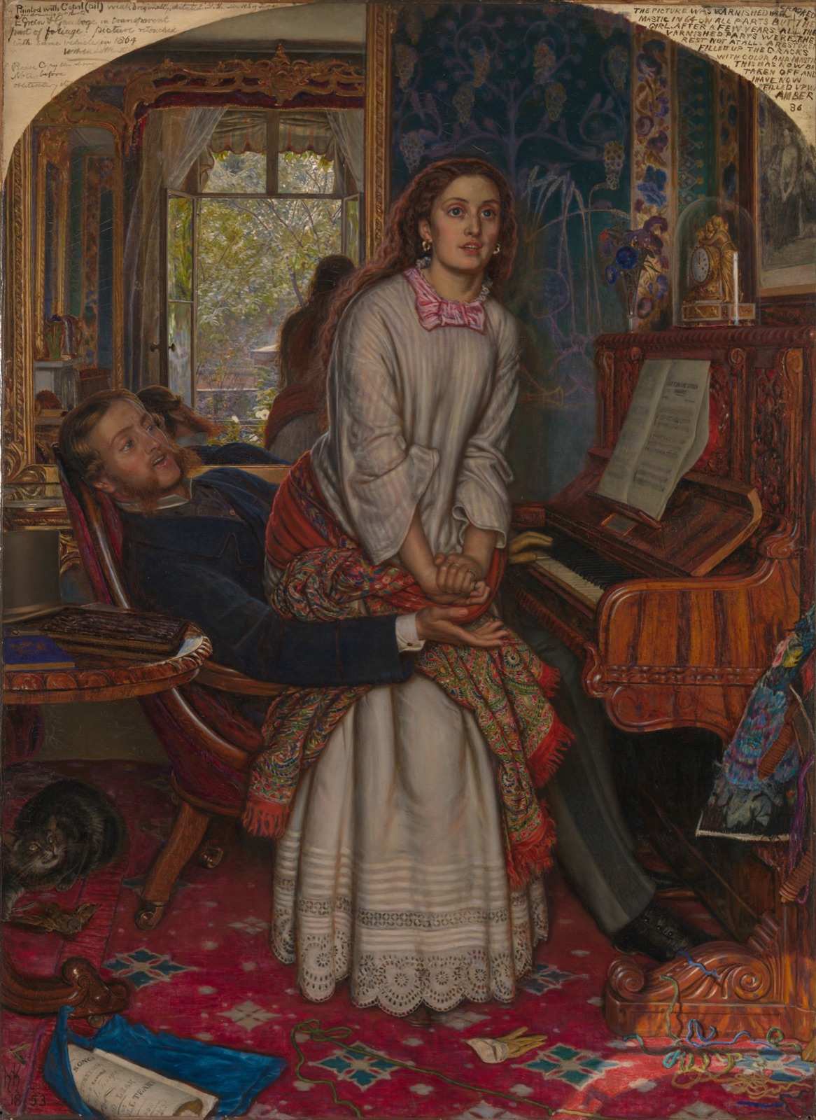 Уильям Холман Хант, «Пробудившаяся совесть», 1853