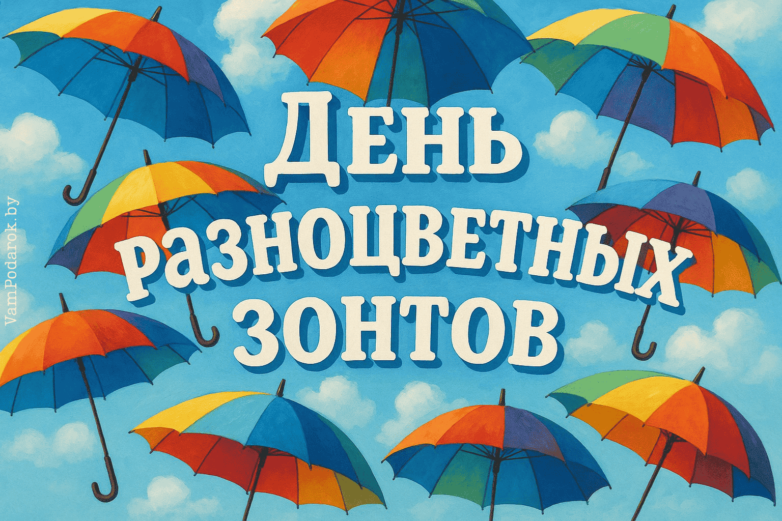 День разноцветных зонтов