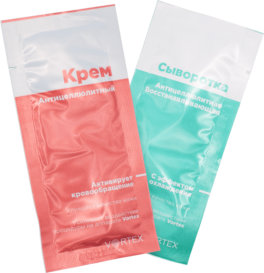 Крем и сыворотка Vortex для LPG массажа | купить с доставкой