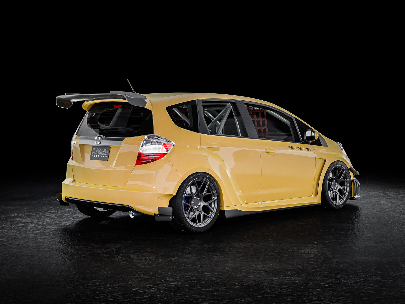 FENDERIST SPEC S Fender Flares Set / WIDE BODY KIT HONDA FIT / JAZZ