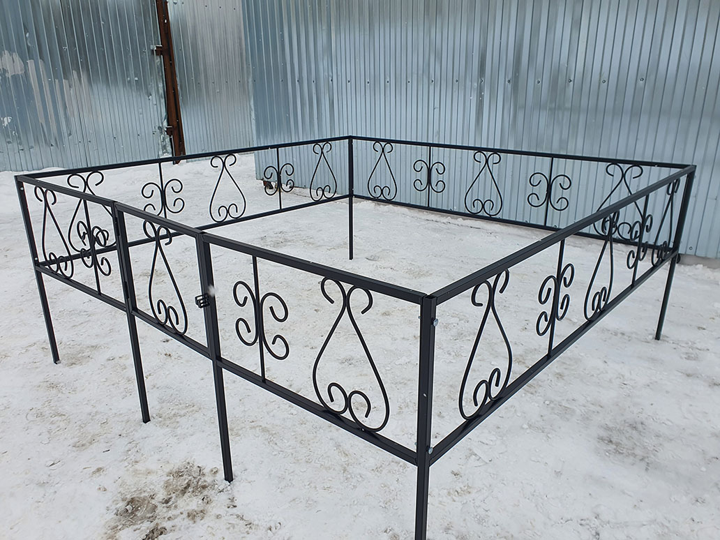 ограда полуковка