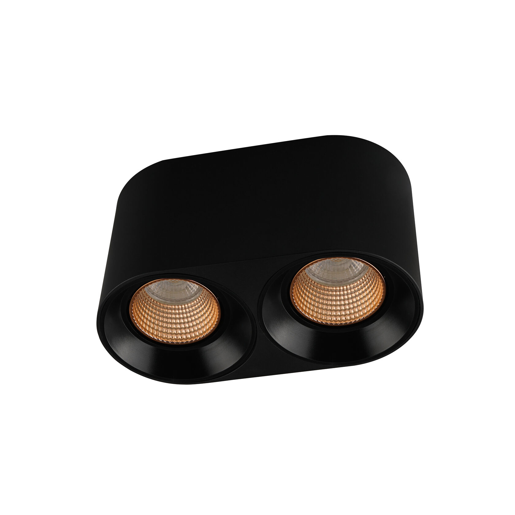 Светильник накладной GU5.3 LED черный/бронзовый пластик Denkirs DK3096-BK+BR DK3096-BK+BR