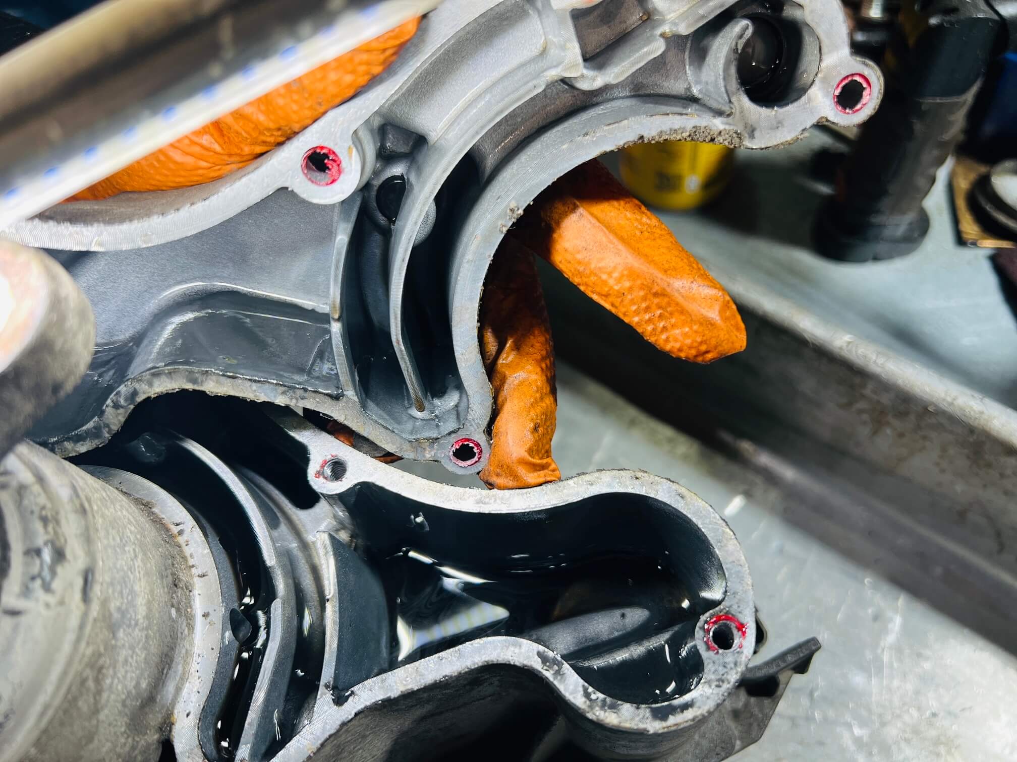 Отложения в муфте Kia Sportage