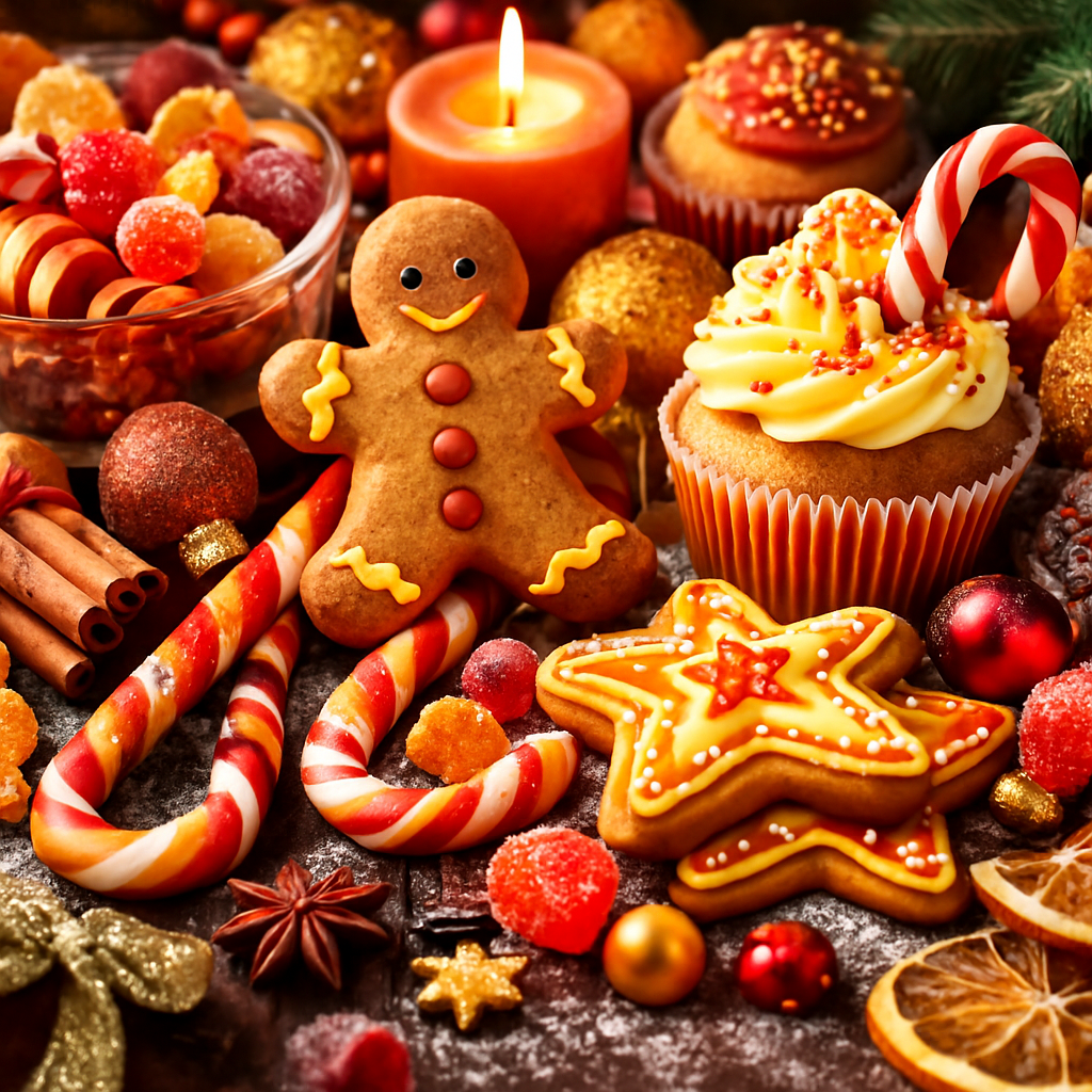 Пищевые ингредиенты для производства новогодних кондитерских изделий